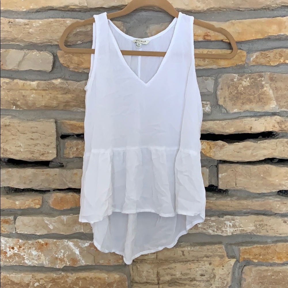 High Low Flowy Tank